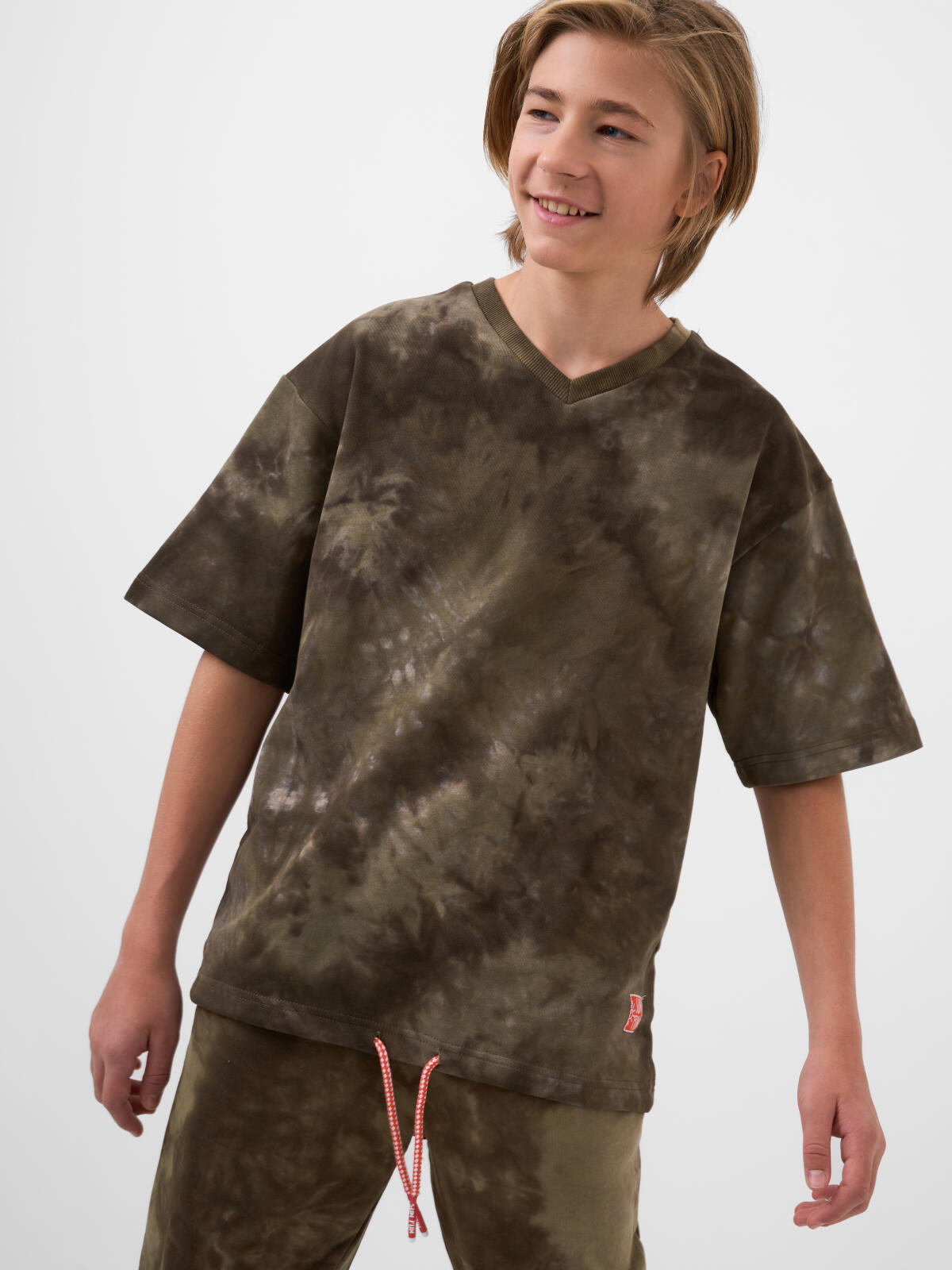 

Футболка для мальчика подростка оверсайз с принтом